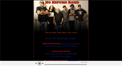 Desktop Screenshot of norefundband.com